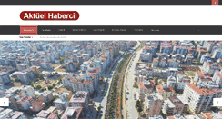 Desktop Screenshot of aktuelhaberci.com