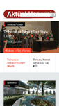 Mobile Screenshot of aktuelhaberci.com